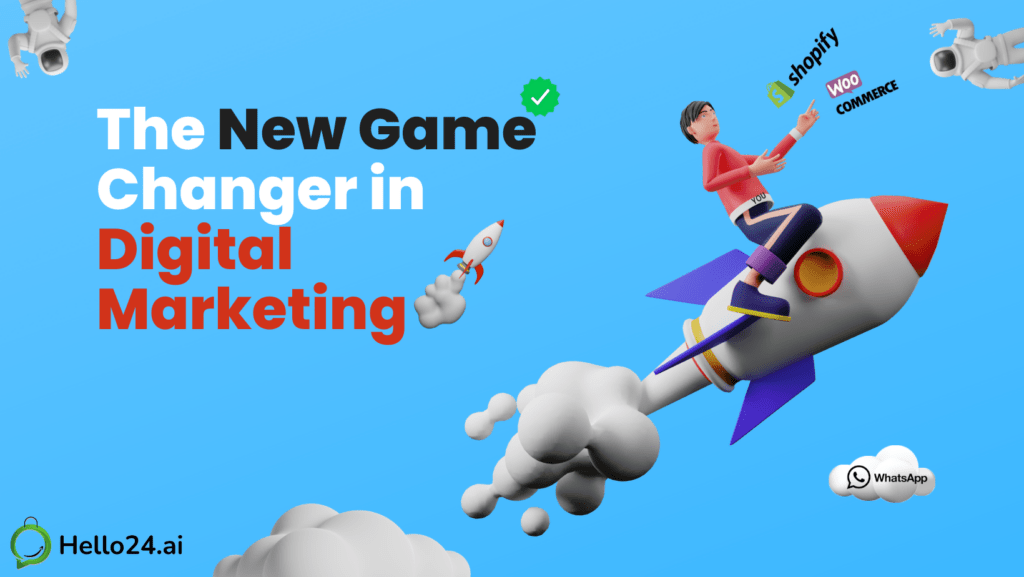 WhatsApp Conversational Marketing hello24ai supporting digital marketing