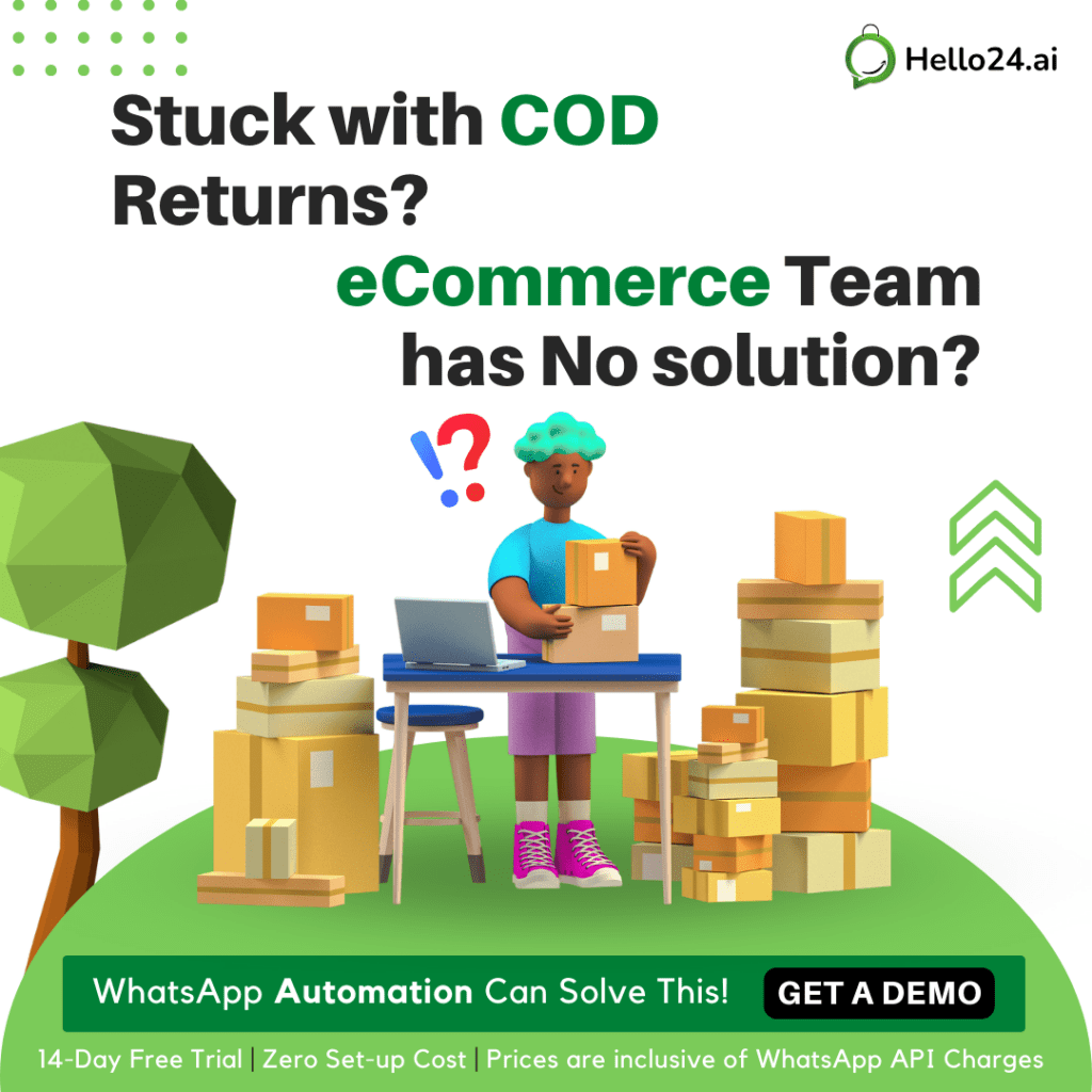 Hello24ai COD solution and eCommerce Growth with Hello24ai PRO Plan