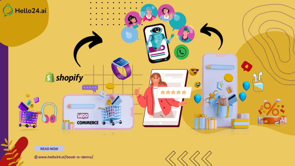 picture showing How hello24.ai WhatsApp Chatbot is Helping Wearable Electronics Brands grow their eCommerce Business