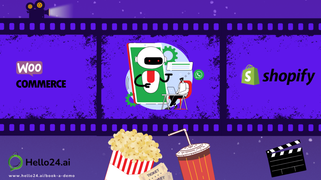 picture showing hello24.ai chatbot engaging with multiple customers at the same time