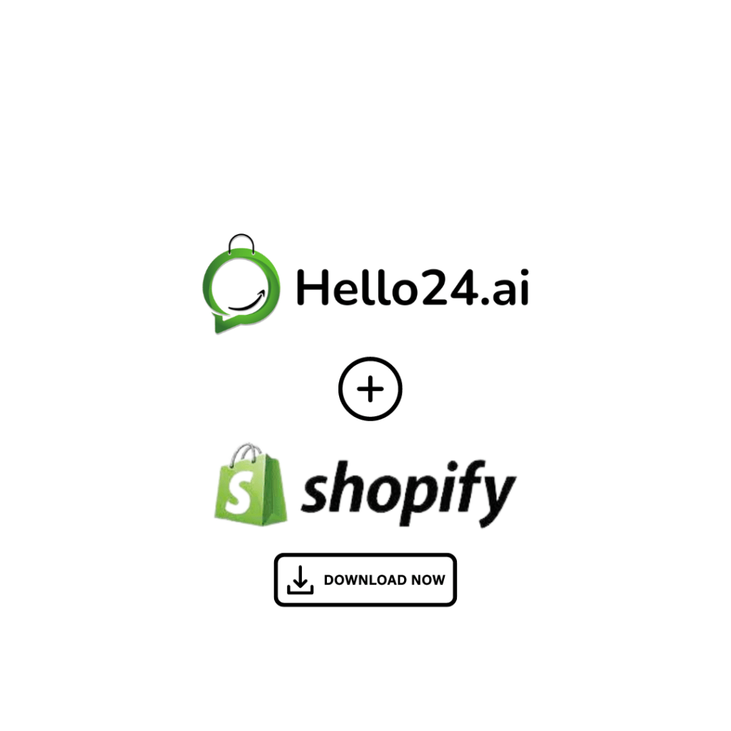 picture showing shopify hello24ai app
