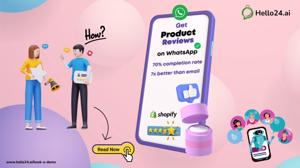 picture showing Product Reviews via WhatsApp Automation