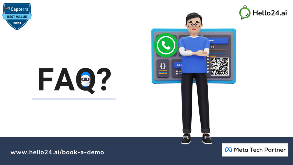 Picture showing How and Where to Scan QR Code, Login and Use WhatsApp Web Online for PC FAQ by hello24ai