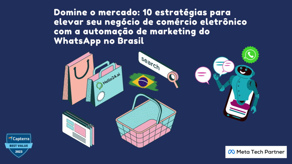 picture showing whatsapp marketing automation in brazil by hello24ai