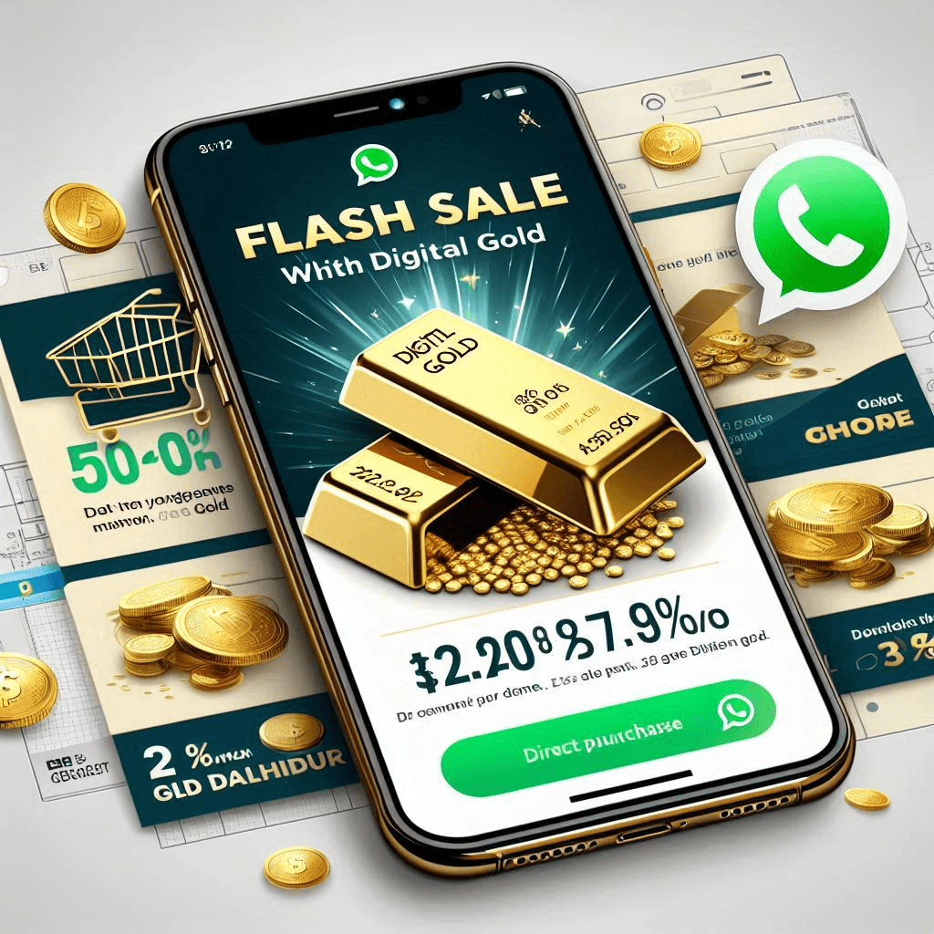 WhatsApp Marketing for Digital Gold Business -Grow Crazy SALES