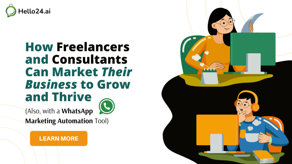 WhatsApp Marketing Automation Tool for freelancers and consultants