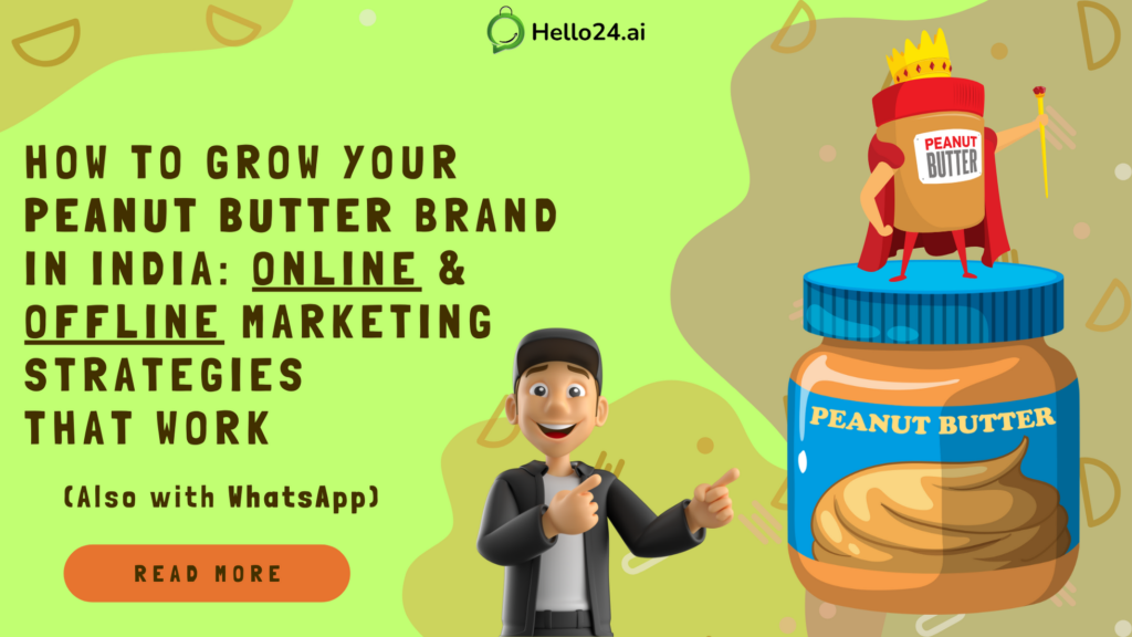 peanut butter brand marketing in india