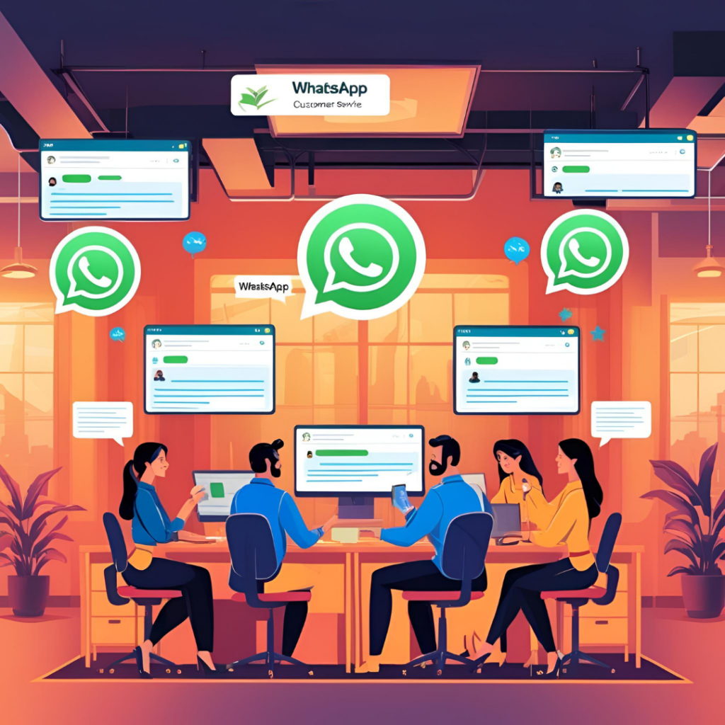 whatsapp for ecommerce customer support service in the Middle East