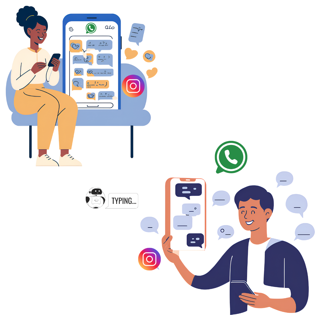 Automate and manage your Instagram and Messenger conversations for better customer engagement and streamlined communication.