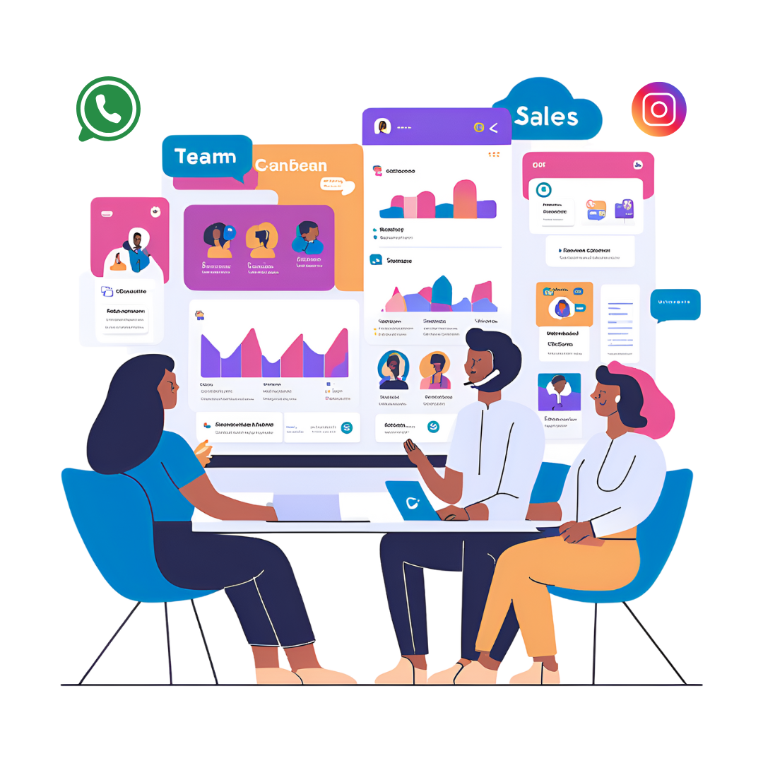 Organize your Instagram & Facebook Messenger DMs & stay connected with your customers 24*7