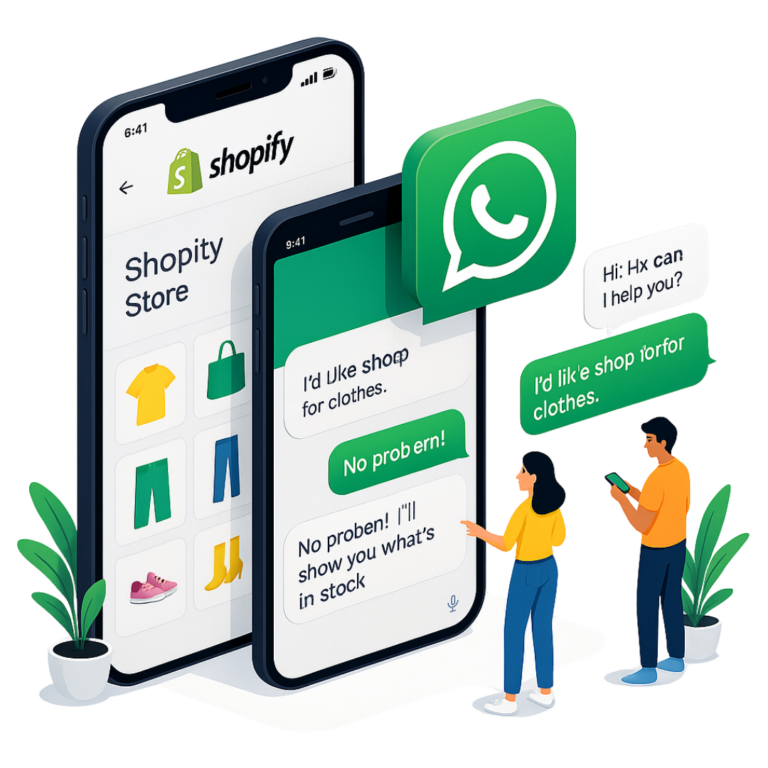 Hello24ai whatsapp shop tool for shopify website agencies