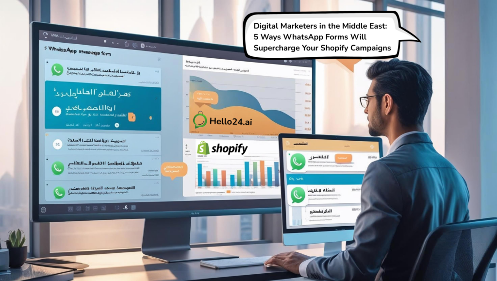 Digital Marketers in the Middle East: 5 Ways WhatsApp Forms Will Supercharge Your Shopify Campaigns