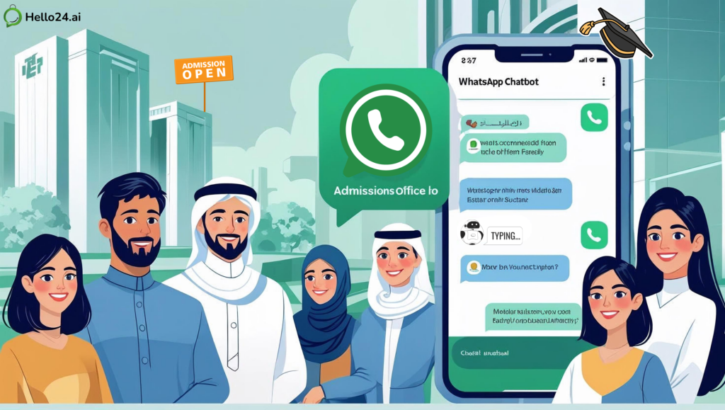 How WhatsApp Chatbot for University and College Is Revolutionizing Student Admissions in the Middle East