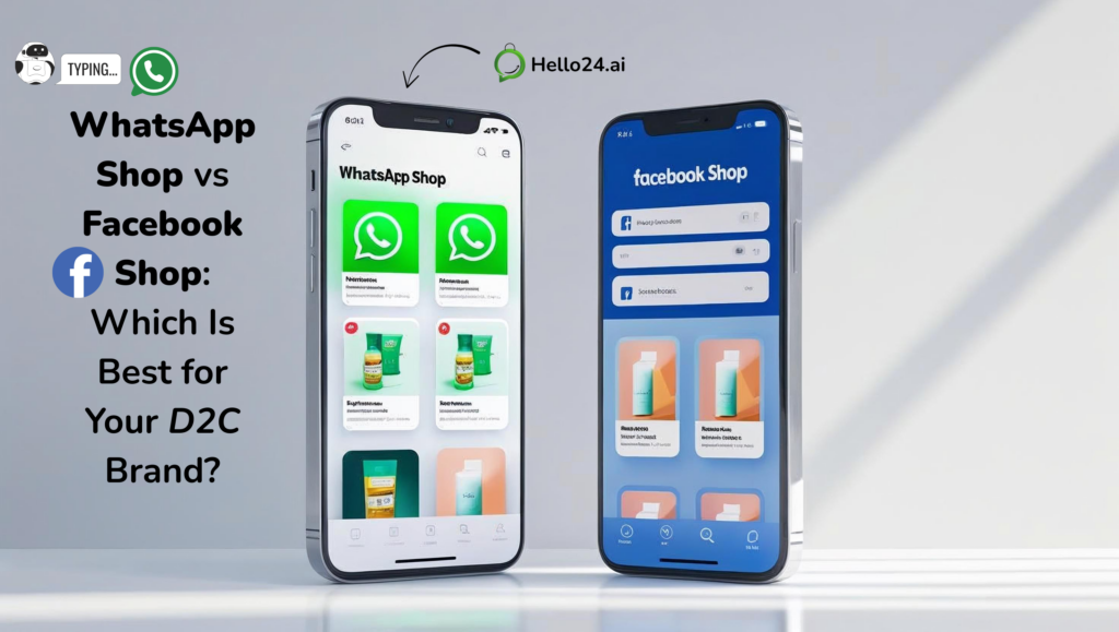 WhatsApp Shop vs Facebook Shop Which Is Best for Your D2C Brand