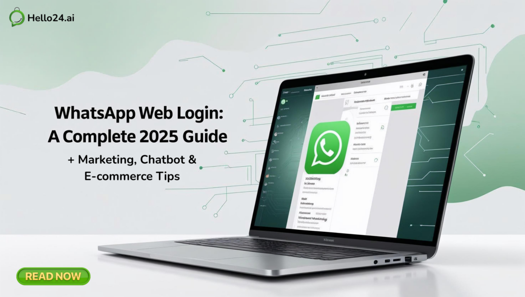 WhatsApp Web Login A Complete 2025 Guide [+ Marketing, Chatbot & E-commerce Tips]