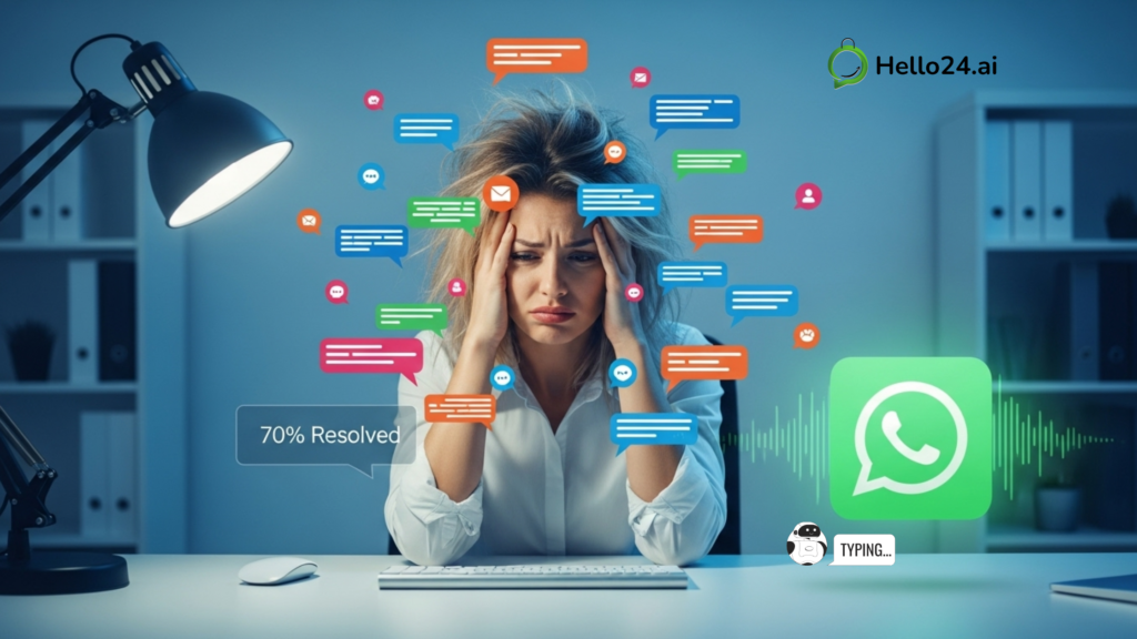 How Hello24AI’s AI‑Driven WhatsApp Chatbot Can Replace 70%+ of Customer Queries