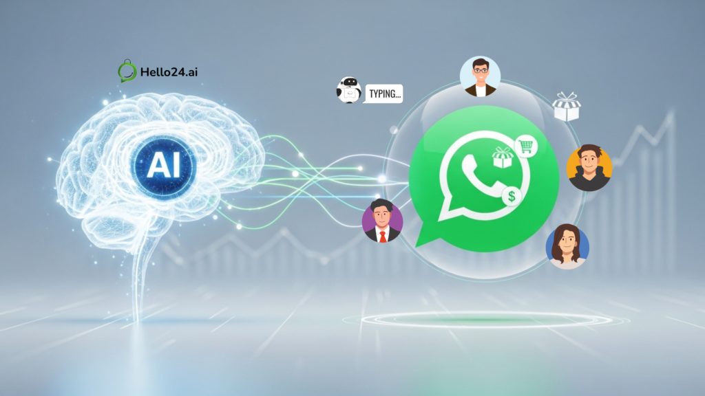 How to Build a High-Converting eCommerce Chatbot on WhatsApp with Hello24AI