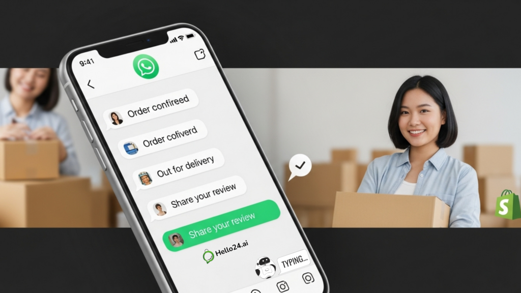 WhatsApp post purchase automation