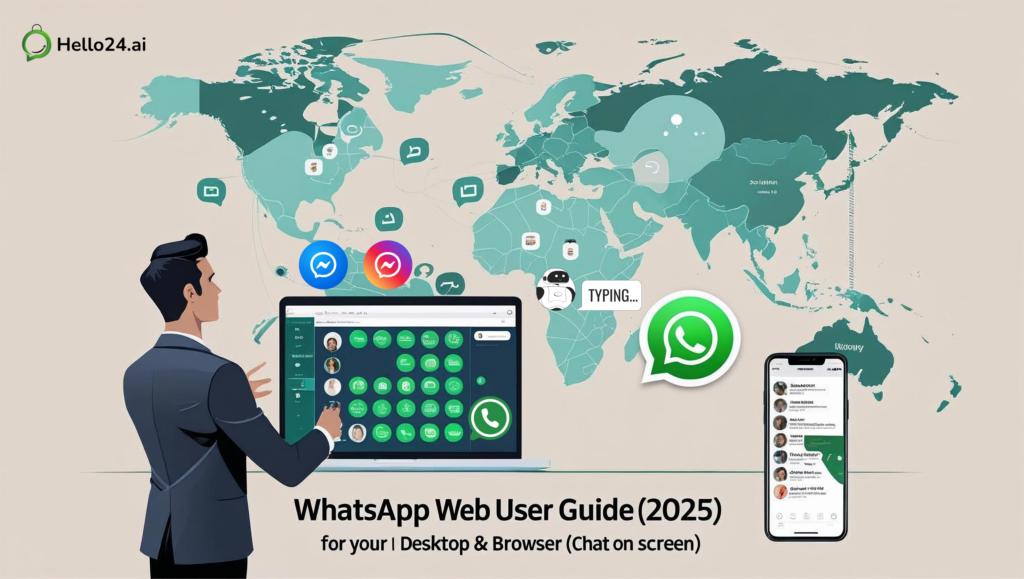 WhatsApp Web User Guide (2025) For Your Desktop & Browser (Chat on Screen)