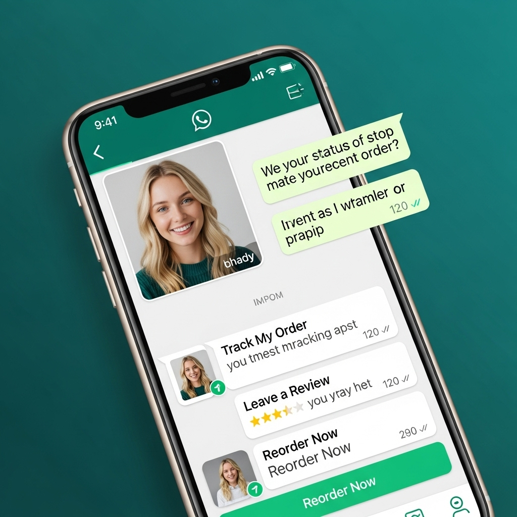 WhatsApp post purchase automation