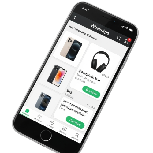 whatsapp shop builder tool for shopify store in the north america