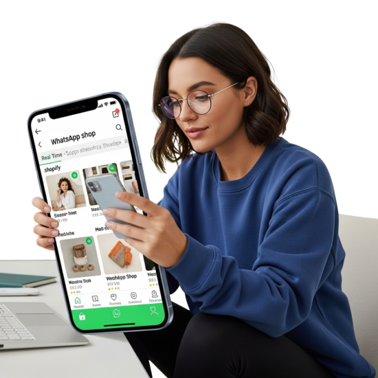 whatsapp shop builder tool for shopify store in the north america